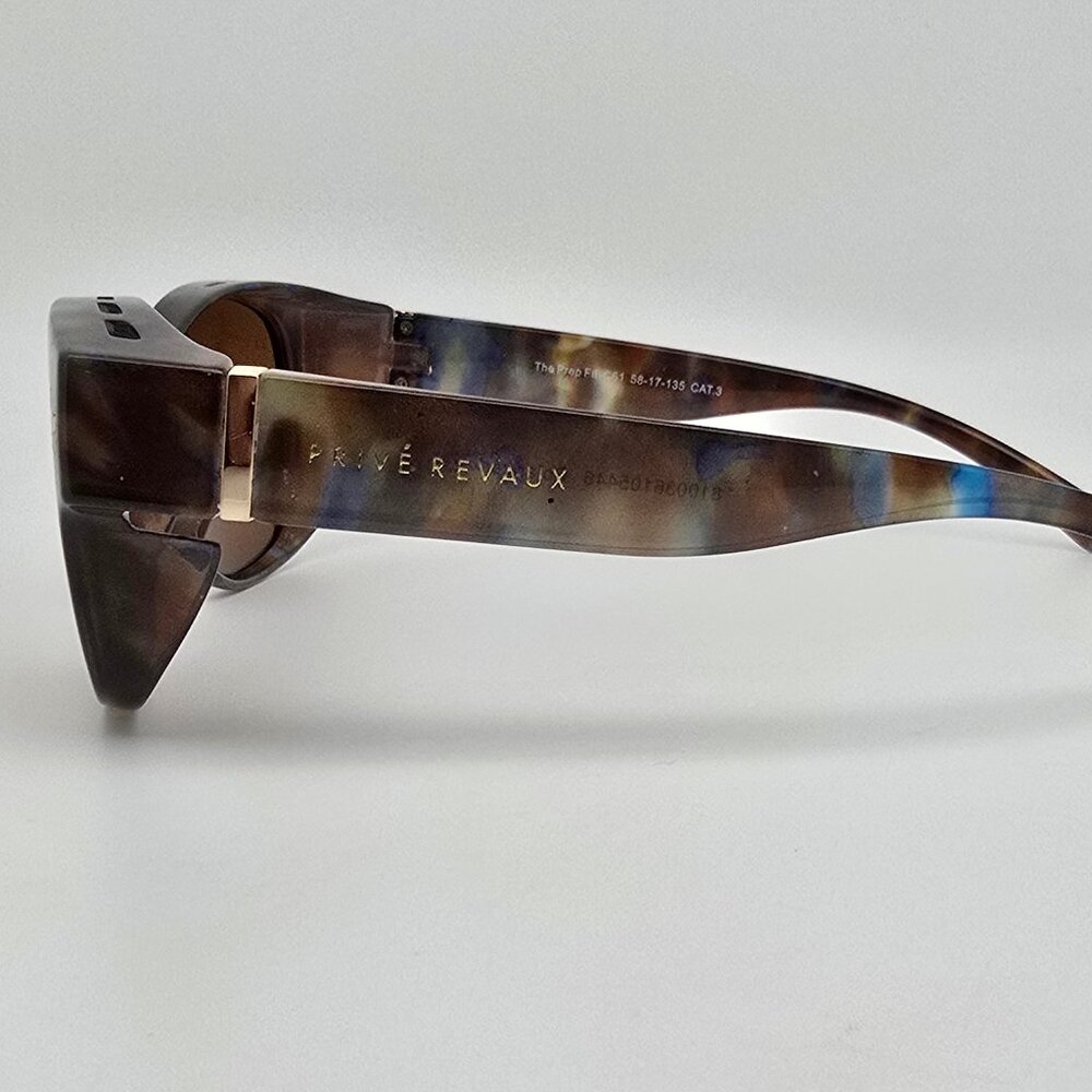 *SOLD* Prive Revaux The Prep Fit Tortoise Frame Polarized Fits Over Sunglasses - Picture 3 of 13